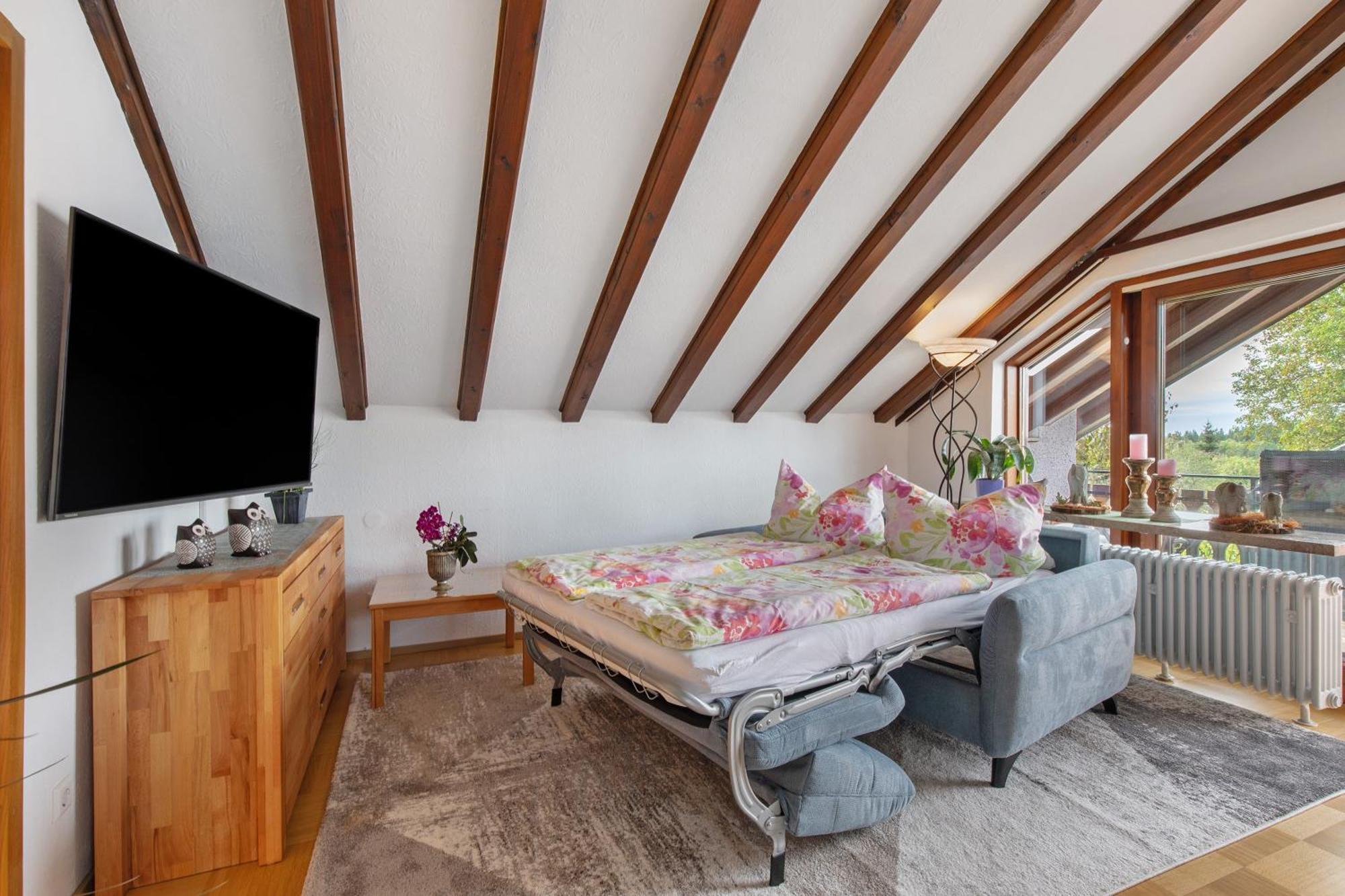 Ferienwohnung Fernsicht Zwiefalten Exterior foto