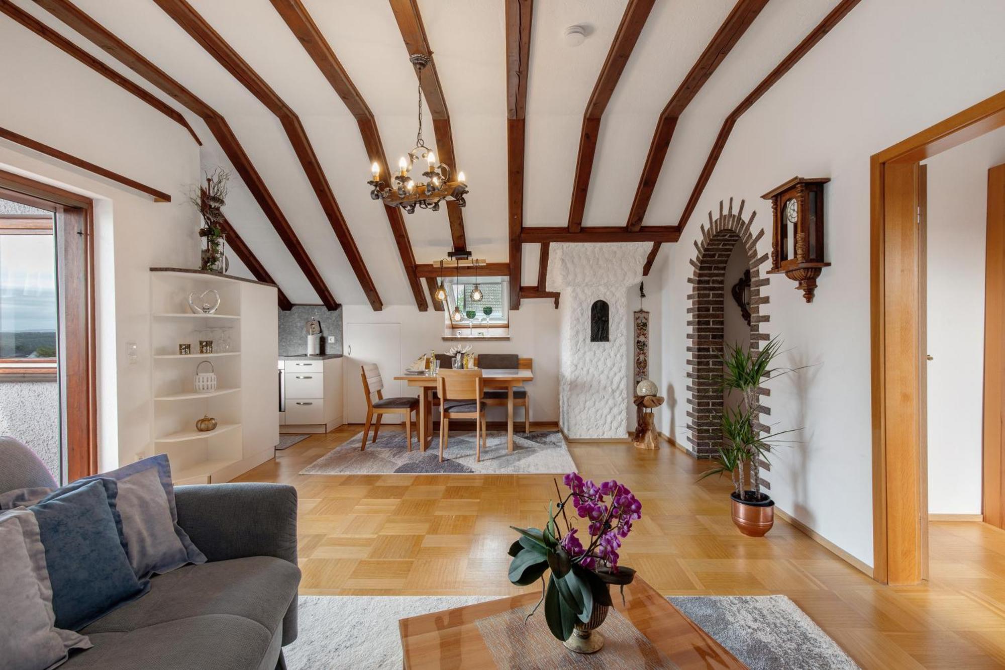 Ferienwohnung Fernsicht Zwiefalten Exterior foto