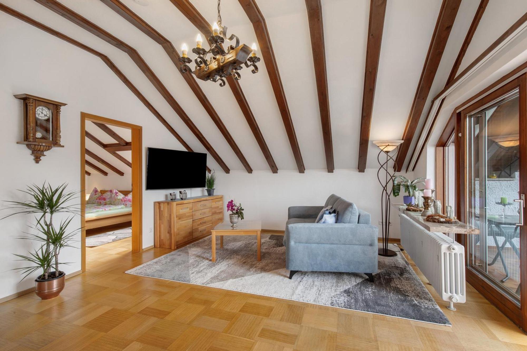 Ferienwohnung Fernsicht Zwiefalten Exterior foto