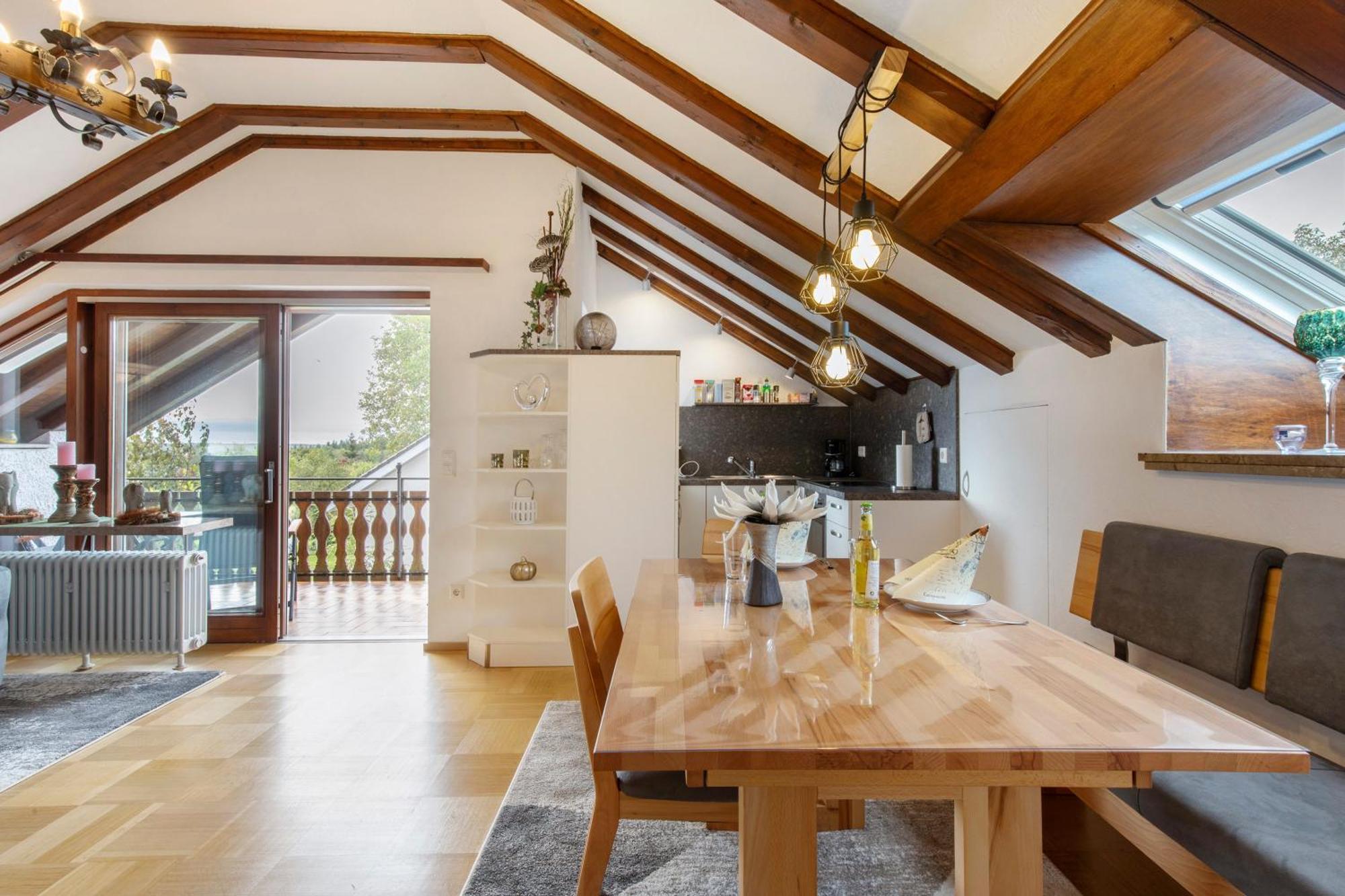 Ferienwohnung Fernsicht Zwiefalten Exterior foto